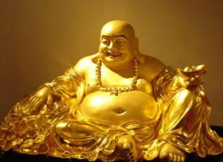 Vật phẩm phong thủy - Tượng Phật Di Lặc