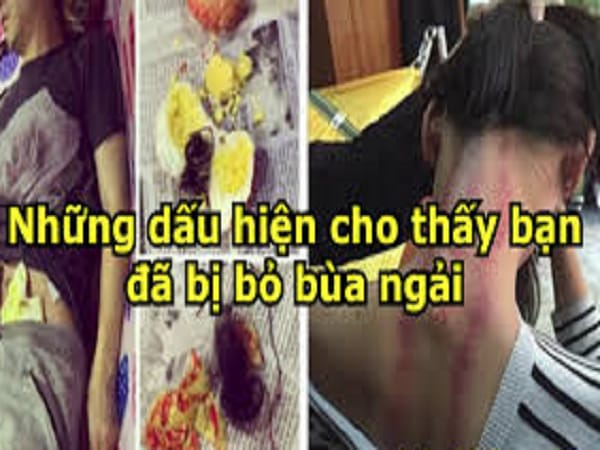 Các dấu hiệu cho thấy người bị trúng bùa ngải