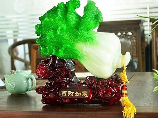 Cách bài trí bắp cải phong thủy