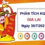 Phân tích KQXSGL ngày 30/7/2021 hôm nay thứ 6