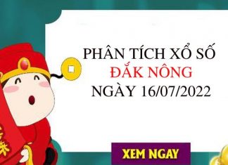 Phân tích xổ số Đắc Nông ngày 16/7/2022