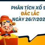 Phân tích xổ số Đắc Lắc ngày 26/7/2022