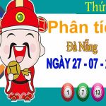 Phân tích XSDNG ngày 27/7/2022 - Phân tích KQ xổ số Đà Nẵng thứ 4