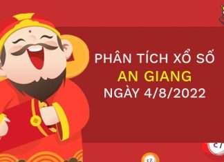 Phân tích xổ số An Giang thứ 5 ngày 4/8/2022