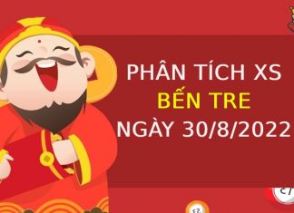 Phân tích xổ số Bến Tre ngày 30/8/2022
