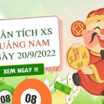 Phân tích xổ số Quảng Nam ngày 20/9/2022