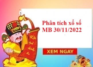 Phân tích xổ số miền Bắc 30/11/2022