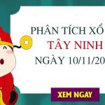 Phân tích xổ số Tây Ninh ngày 10/11/2022 thứ 5 hôm nay