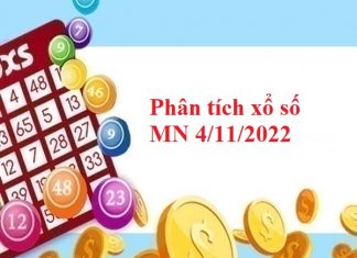 Phân tích xổ số miền Nam 4/11/2022