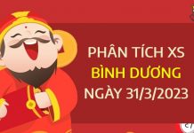 Phân tích xổ số Bình Dương ngày 31/3/2023 thứ 6 hôm nay
