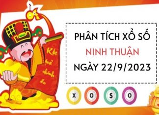 Phân tích xổ số Ninh Thuận ngày 22/9/2023 hôm nay thứ 6