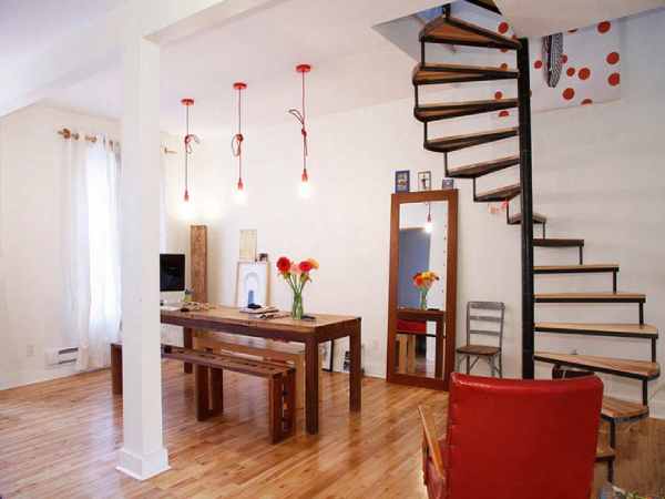 bố trí cầu thang nhà ống
