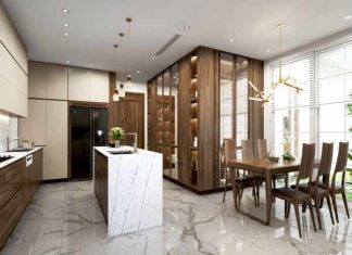 nguyên tắc bố trí phòng bếp