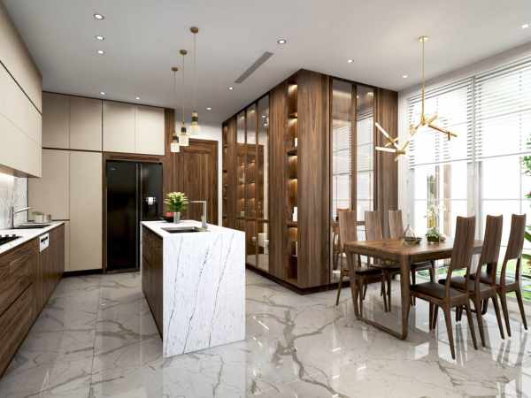 nguyên tắc bố trí phòng bếp
