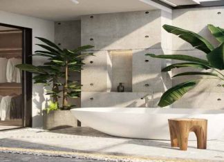 cửa nhà vệ sinh đối diện cửa chính