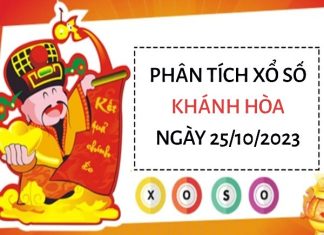 Phân tích xổ số Khánh Hòa ngày 25/10/2023 thứ 4 hôm nay