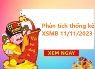 Phân tích thống kê XSMB 11/11/2023