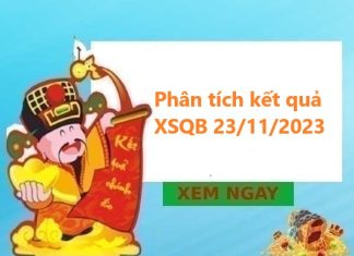 Phân tích kết quả XSQB 23/11/2023