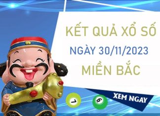 Phân tích SXMB 30/11/2023 thứ 5 thống kê miễn phí
