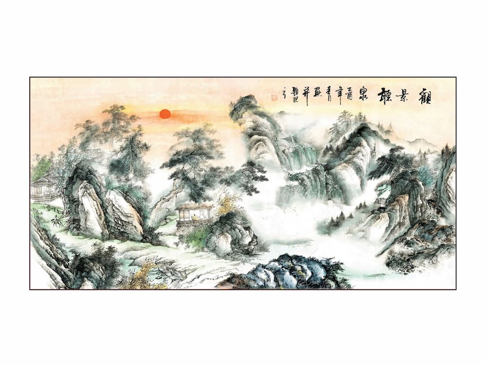 Tranh về làng quê Tranh về làng quê