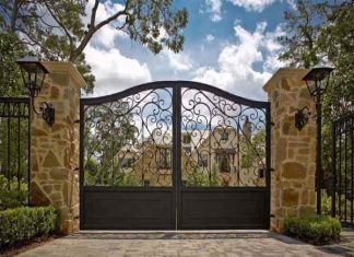 kích thước cửa cổng theo phong thuỷ