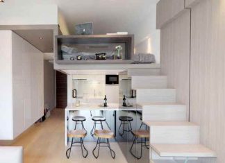 cách hóa giải giường ngủ trên bếp