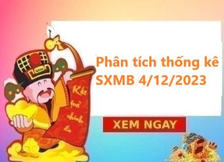 Phân tích thống kê SXMB 4/12/2023