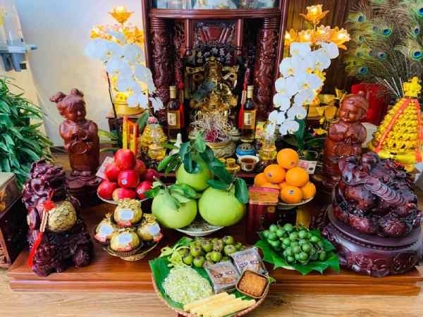 Vị trí hợp lý đặt bàn thờ ông Địa và Thần Tài cách đặt thần tài ông địa