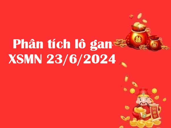 Phân tích lô gan xổ số MN 23/6/2024