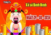 Phân tích XSBDH ngày 29/8/2024 - Phân tích đài xổ số Bình Định thứ 5