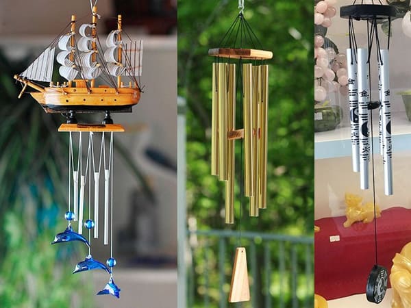 Vị trí treo chuông gió hóa giải hướng bếp xấu