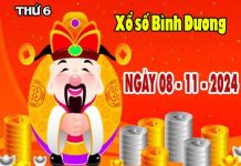 Phân tích XSBD ngày 8/11/2024 đài Bình Dương thứ 6 hôm nay chính xác nhất