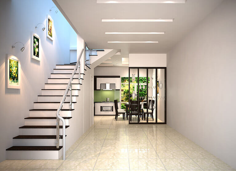 Cầu thang quá dốc hoặc thiếu ánh sáng