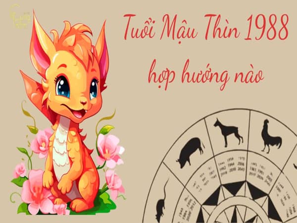 Hướng tốt cho nữ Mậu Thìn 1988
