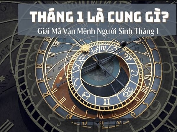 Tháng 1 là cung hoàng đạo gì?