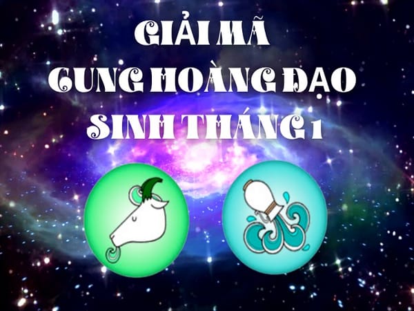Tháng 1 là cung hoàng đạo gì có vận mệnh ra sao?