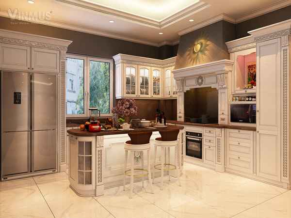 Những vị trí đặt bếp tốt theo phong thủy