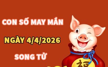 Con số may mắn hôm nay 4/4/2026 thứ 7 cung Song Tử