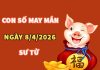 Con số may mắn hôm nay 8/4/2026 thứ 4 cung Sư Tử