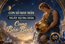 Vượng phát với con số may mắn ngày 02/06/2026 cung Bảo Bình con số may mắn ngày 02/06/2026 cung Bảo Bình