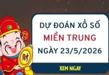 Dự đoán XSMT ngày 23/05/2026