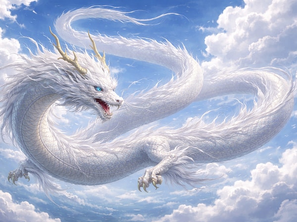mơ thấy rồng trắng