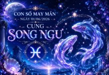Khám phá con số may mắn ngày 01/06/2026 cung Song Ngư Khám phá con số may mắn ngày 01/06/2026 cung Song Ngư