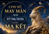 Khám phá những con số may mắn ngày 07/06/2026 cung Ma Kết