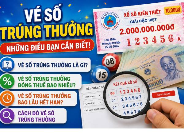 Tìm hiểu về vé số trúng thưởng